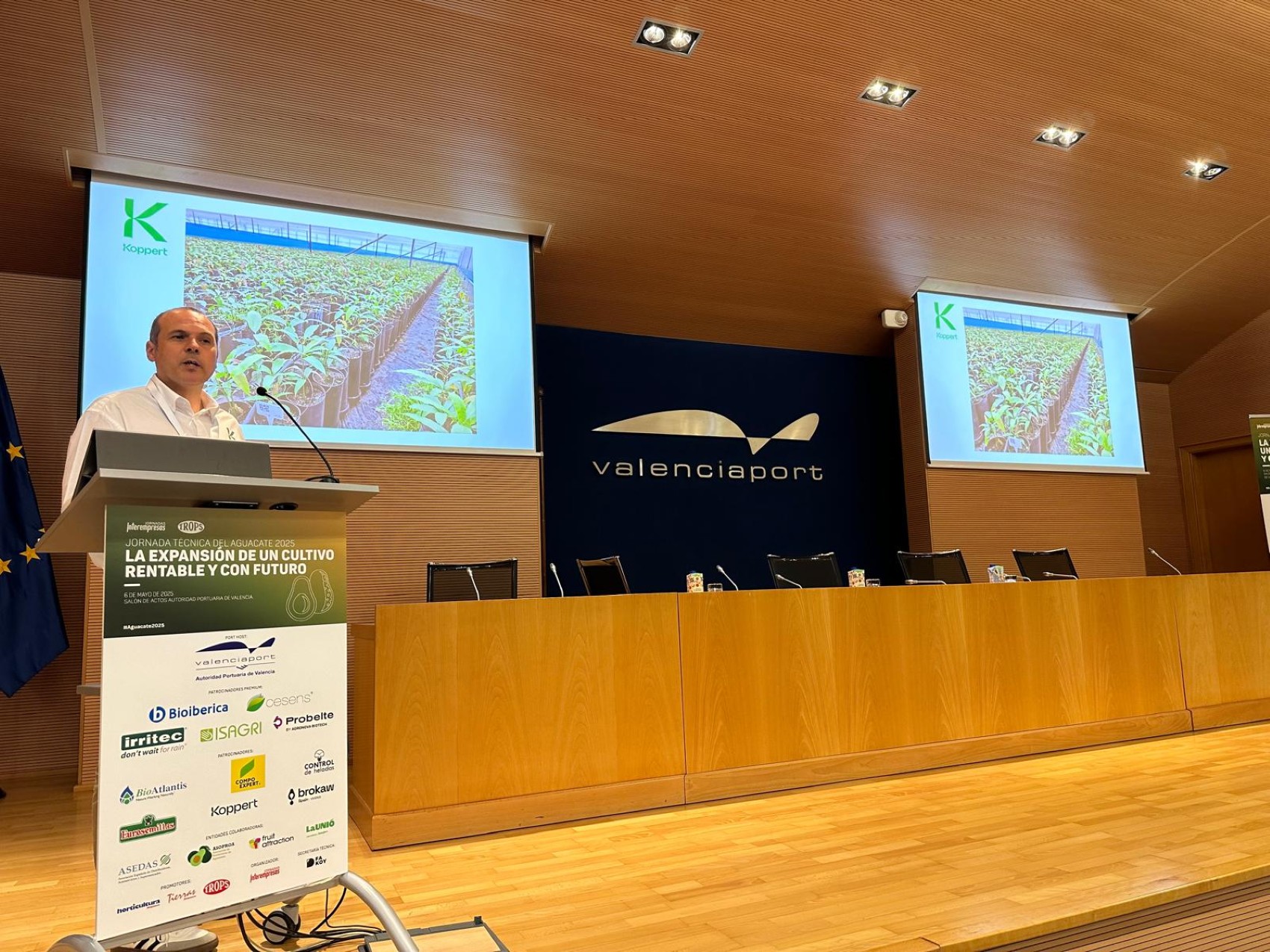 Juancho Palomo, tcnico de Koppert