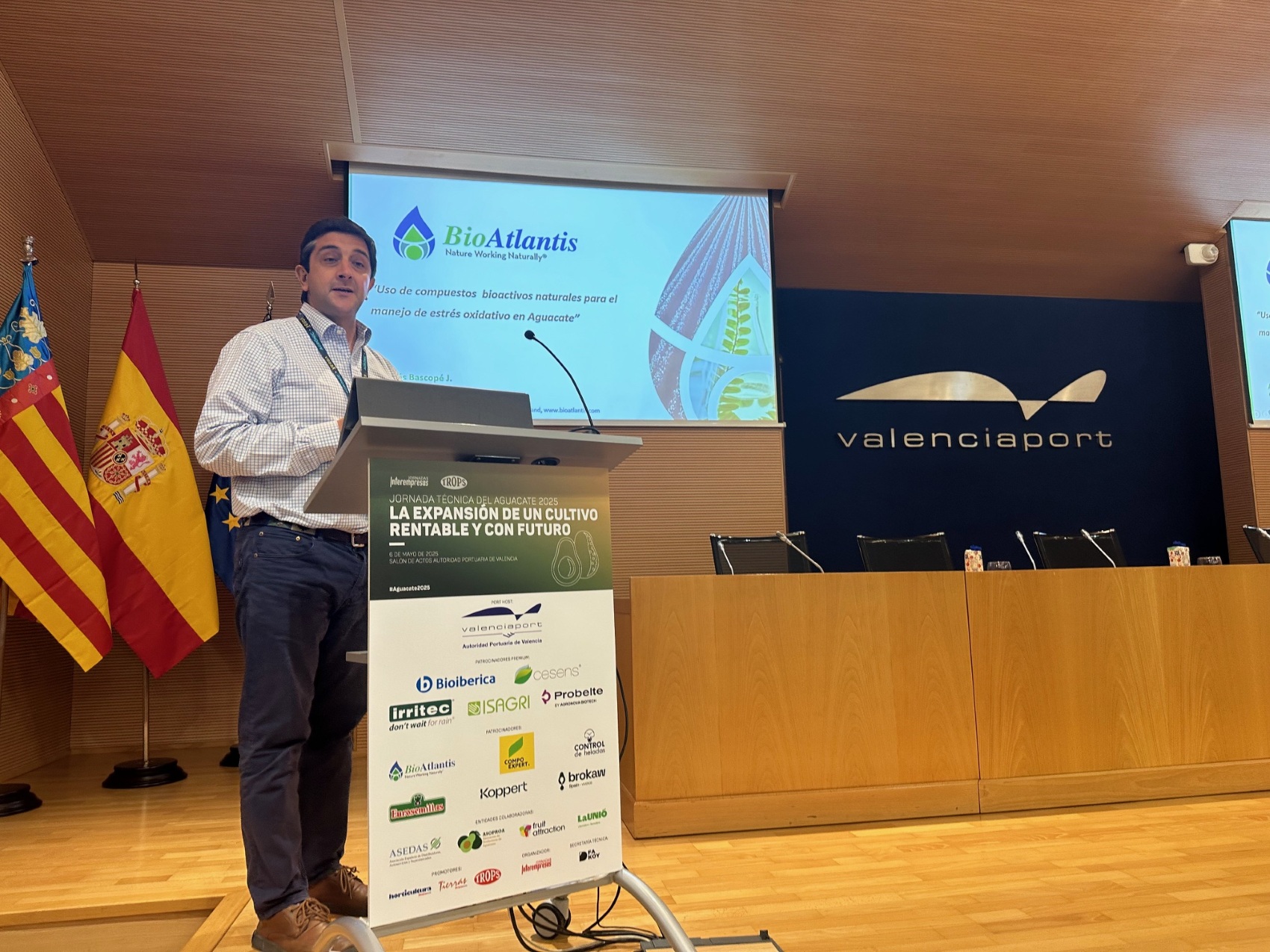 Andrs Bascop, Chief Agronomist en BioAtlantis