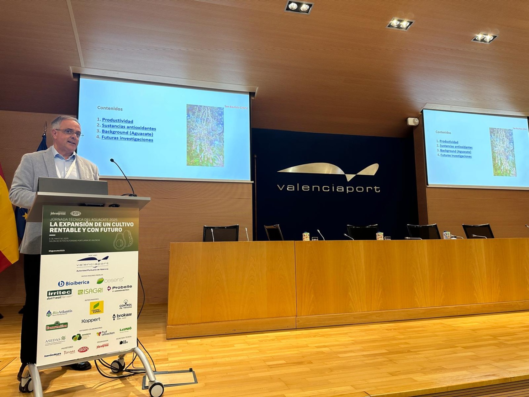 Alberto San Bautista, catedrtico del Departamento de Produccin Vegetal de la Universidad Politcnica de Valencia