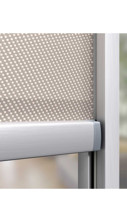 Detalle del innovador producto Solozip, de Griesser