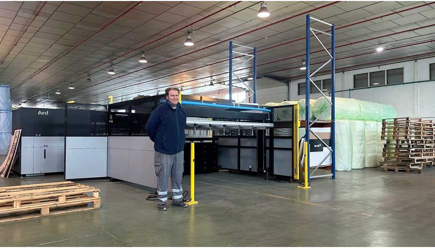 Camo Embalajes sigue apostando por la digitalizaci�n de los procesos de impresi�n con la incorporaci�n de una nueva unidad P5 210 HS D4 con...