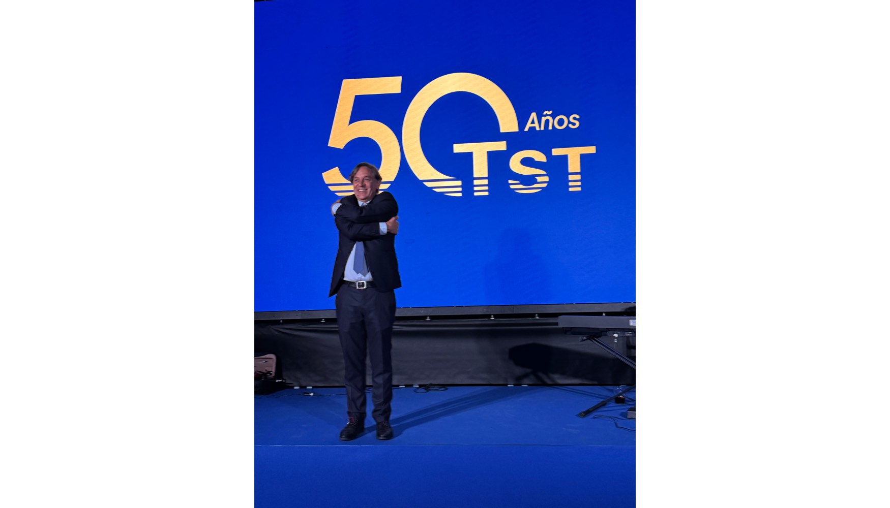 Jordi Torres, dando un abrazo virtual a todos los asistentes