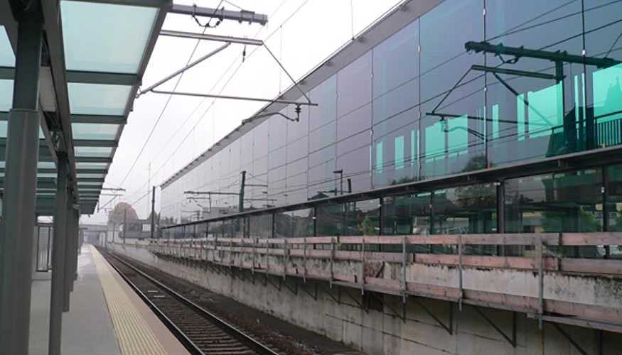 Sunergy na estao de comboios de Zaventem