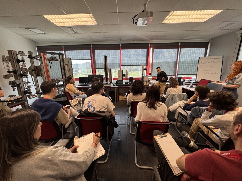 Demostraci�n con granza propia y la que llevaron los asistentes