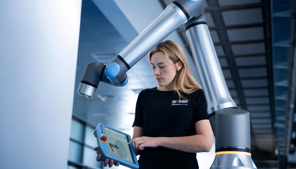Foto de Universal Robots presenta el UR15, el cobot que acelera la productividad en la industria metalmecánica