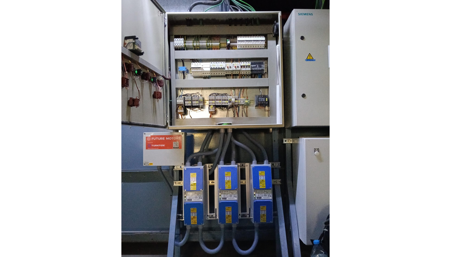 Los motores de Future Motors pueden ser controlados y monitorizados en remoto