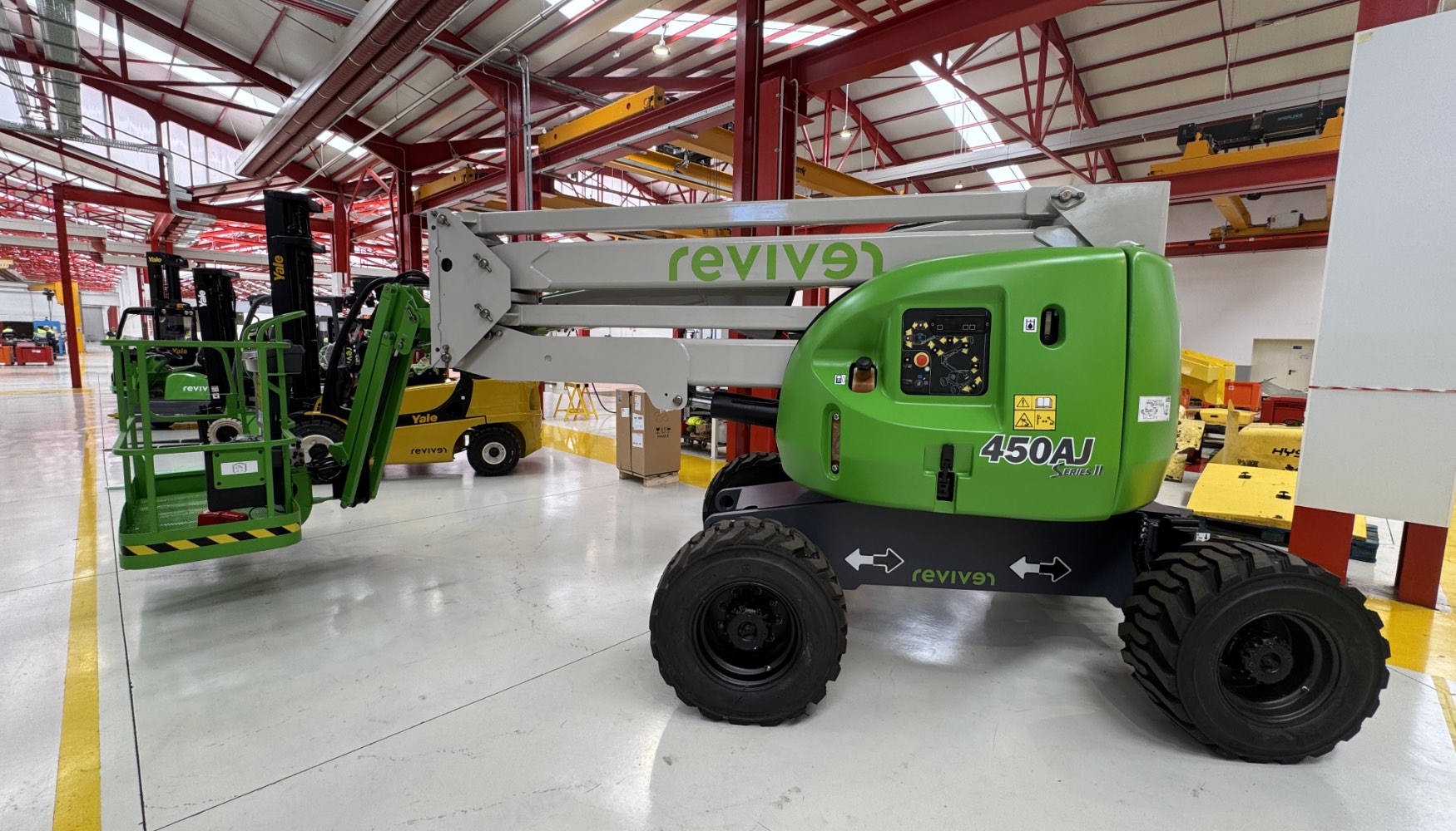 Plataforma Reviver tras pasar por todo el proceso de refabricaci�n