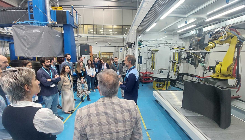 Se visitaron las instalaciones de Aimen, donde se mostraron sus capacidades en materiales, fabricaci�n aditiva...