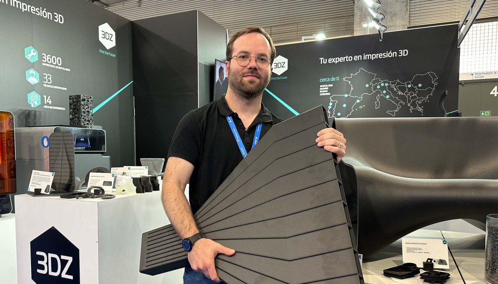 Mauro Mdichi, ingeniero comercial de impresin 3D y escner 3D de 3DZ Spain...