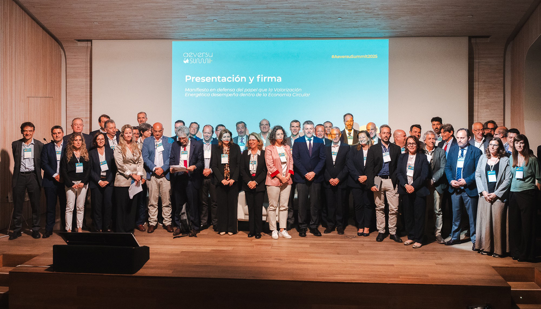 El manifiesto reclama el reconocimiento del papel estrat�gico de la valorizaci�n energ�tica conforme a la jerarqu�a europea de residuos...