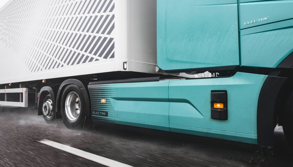 Las bater�as del nuevo Volvo FH Aero Electric pueden cargarse (del 20% al 80%) en aproximadamente 40 minutos