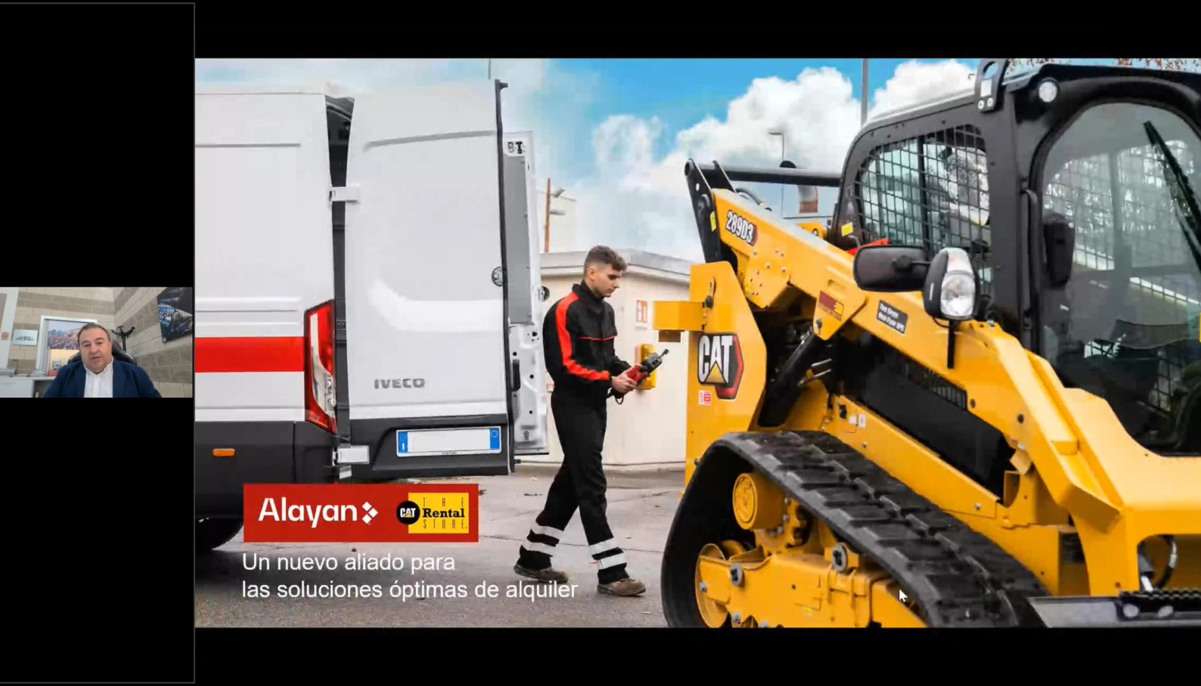 Intervencin de Antonio Daz, director internacional de Flota de Alayan