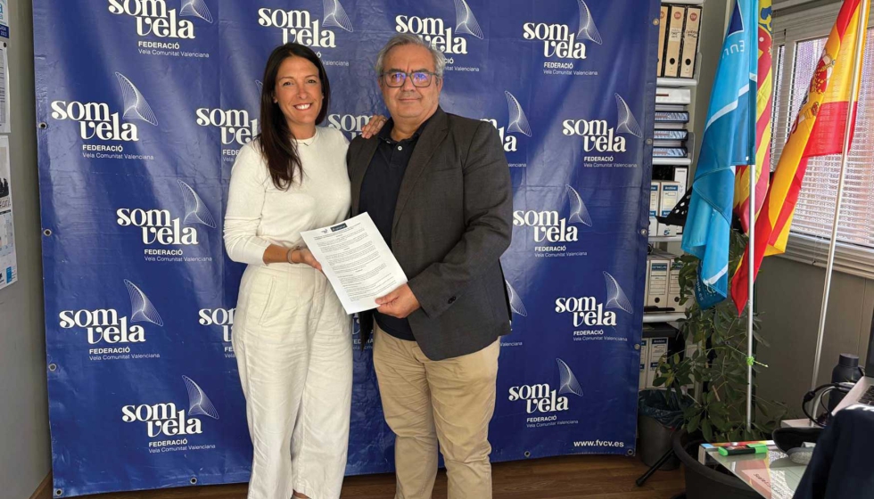 Firma del convenio de colaboraci�n entre la Federaci� de Vela de la Comunitat Valenciana y el Valencia Boat Show