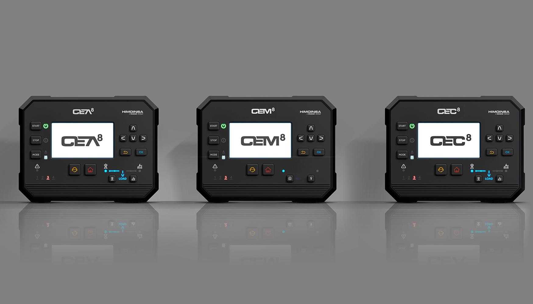 Sistemas de control CEA8, CEM8 y CEC8