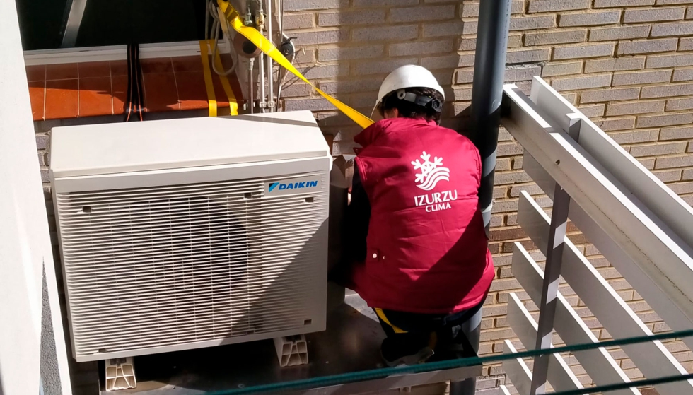 El equipo elegido fue el Daikin Multi+ 5MWXM68A9, de 6,8 kW, capaz de gestionar calefacci�n...