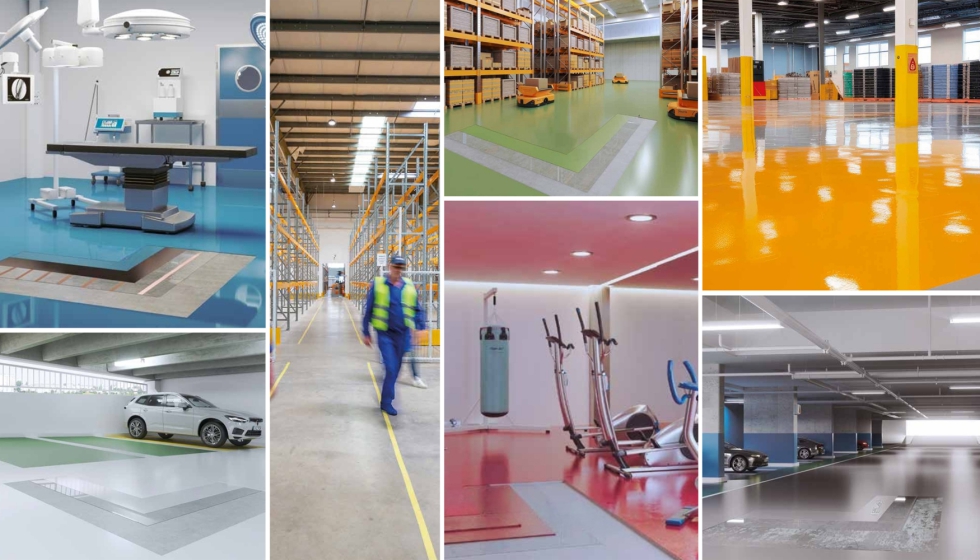 �Dime qu� negocio tienes y te dir� qu� suelo necesitas�, lema de Molins para esta nueva propuesta de pavimentos