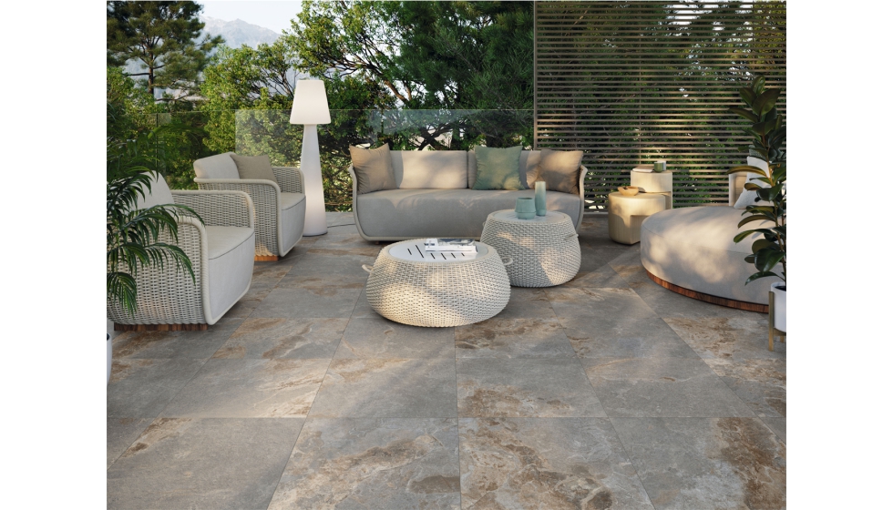 El uso de la cermica en los espacios exteriores del hogar contribuir a un mantenimiento fcil y duradero
