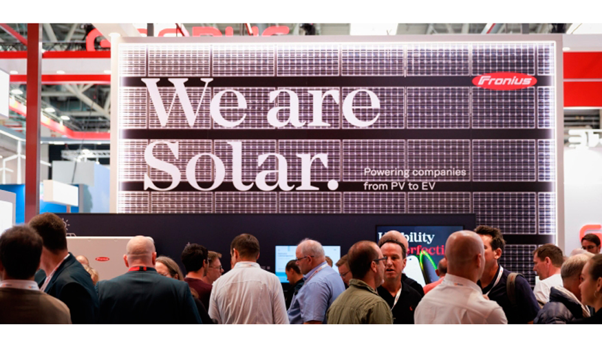 Bajo el lema Somos Europa, Fronius se posicion en Intersolar Europe como un socio fuerte y fiable para la industria solar europea...