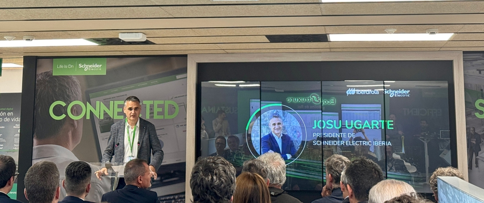 Josu Ugarte, presidente de Schneider Electric en la zona ib�rica