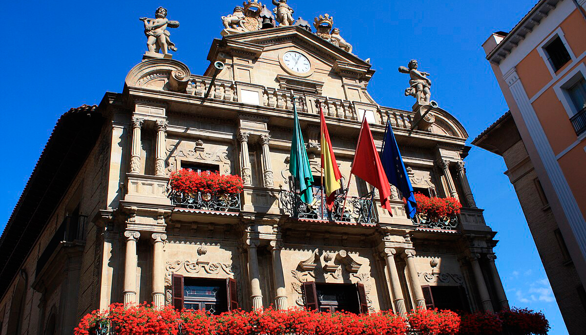 Ayuntamiento de Pamplona. FOTO: Michael Newman