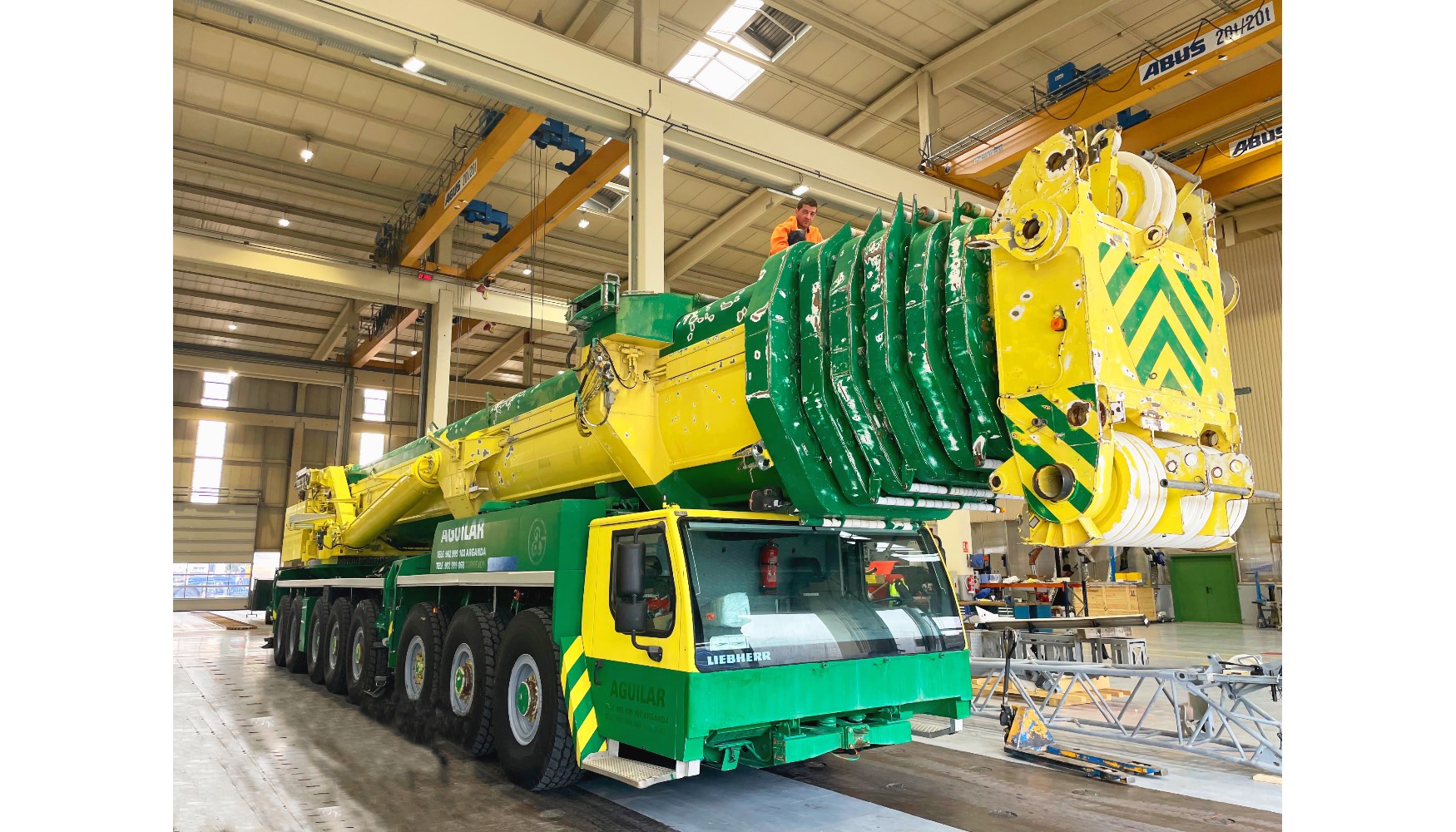 Gra mvil Liebherr LTM 1500-8...