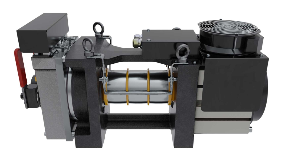 Gearless con sistema de correas de Alberto Sassi