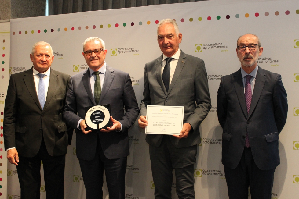 Premio especial a las cooperativas agroalimentarias de la Comunidad Valenciana afectadas por la DANA