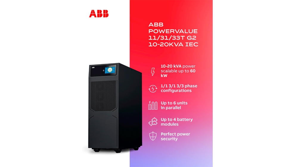 PowerValue 11/31/33T G2 10-20 kVA IEC de ABB