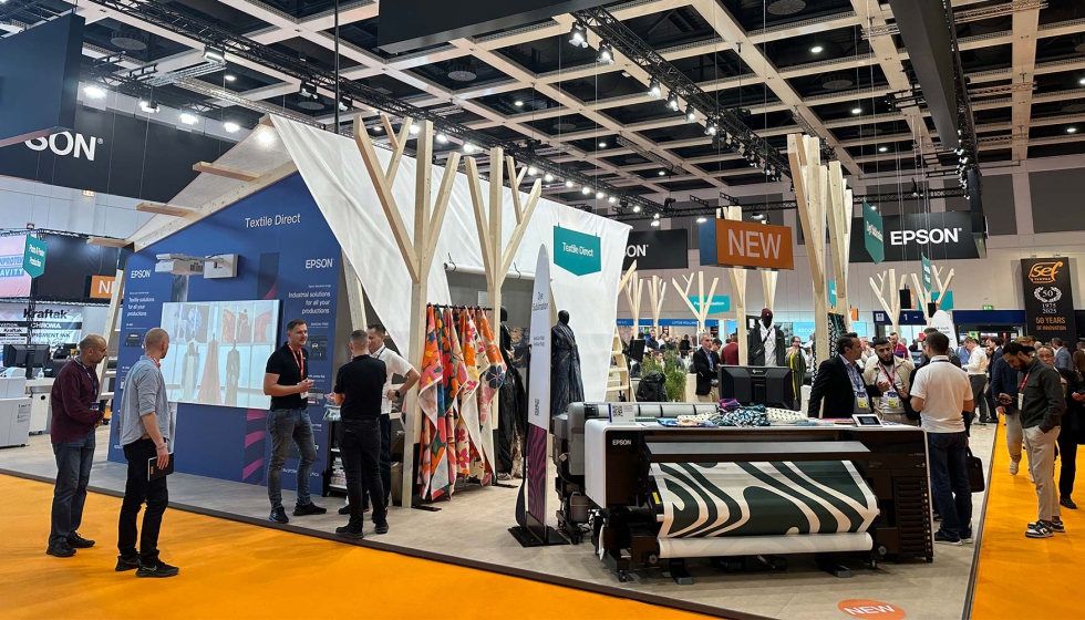 Stand de Epson en Fespa Global Print Expo 2025