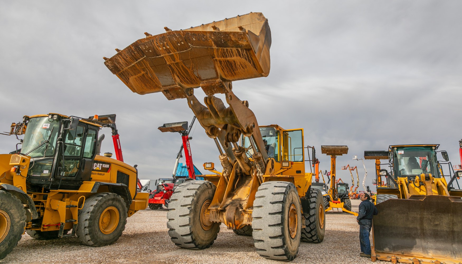 La pr�xima subasta de Ritchie Bros. en Oca�a tambi�n contar� con una gran oferta de palas cargadoras