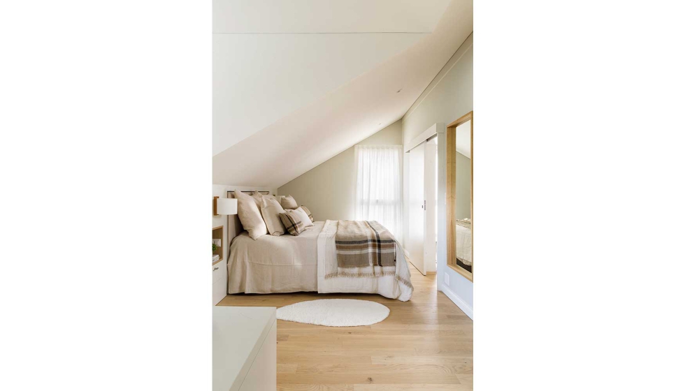 La suite principal se caracteriza por colores beige que le confiere un estilo cl�sico