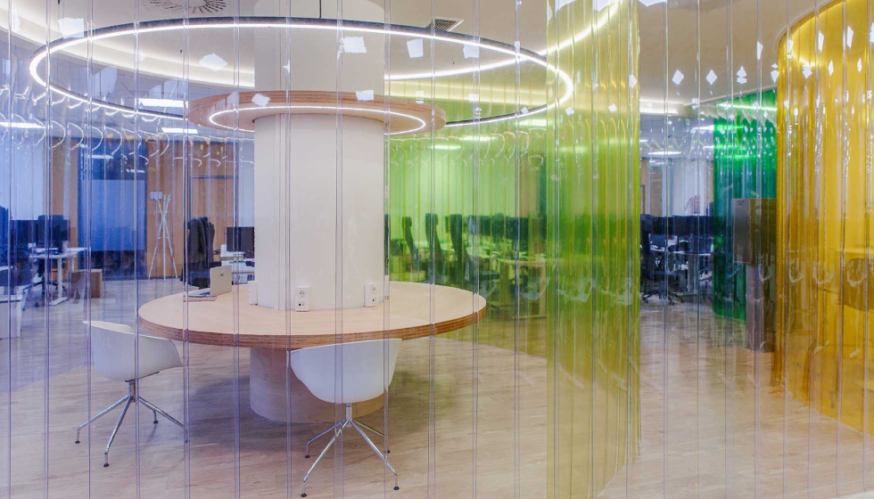 La luz y los reflejos que proyecta en Irontec �respiran� naturaleza. Foto: Phelipe Eizaguirre