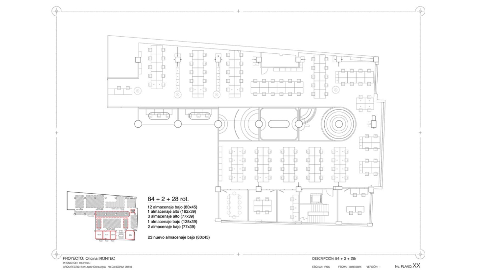 Plano del proyecto Irontec