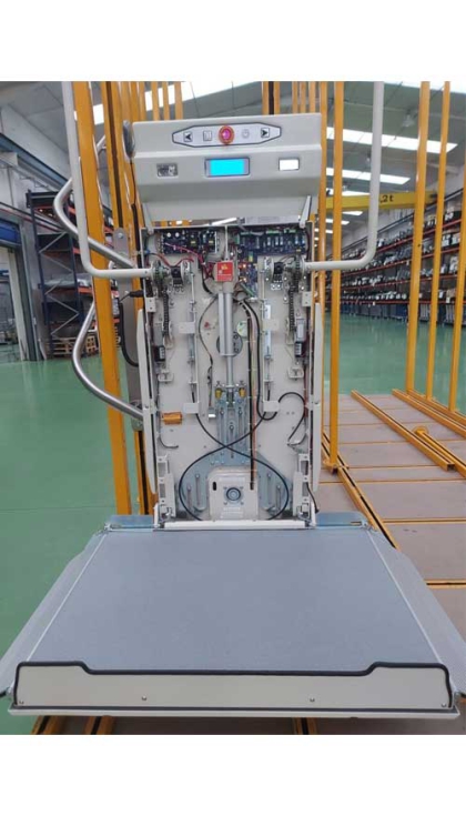 La fabricaci�n propia permite personalizar cada plataforma a las condiciones del entorno donde se instala