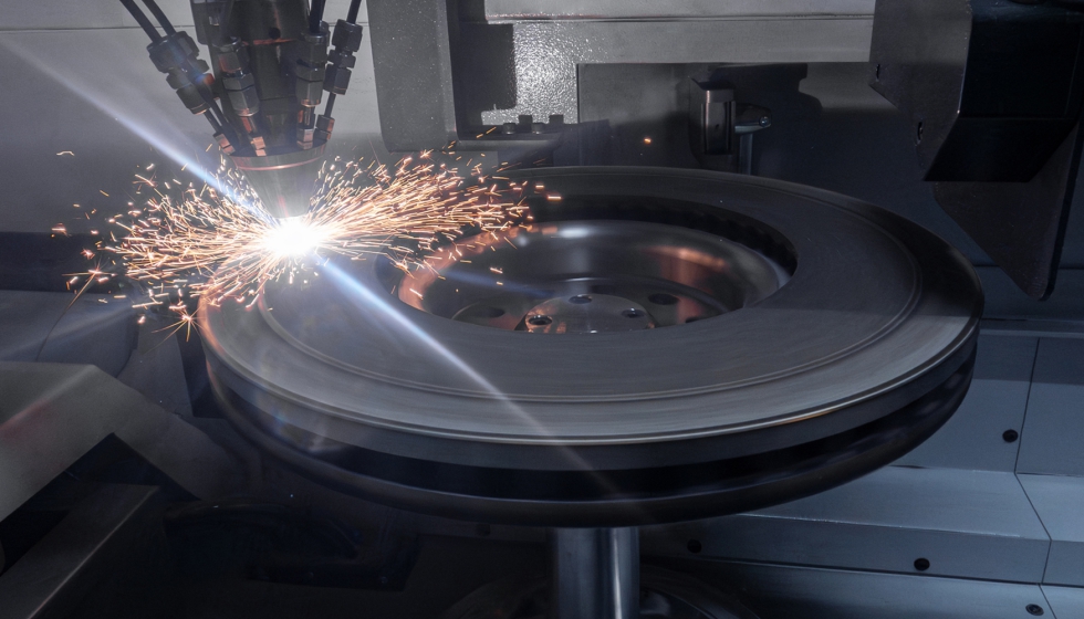 La soldadura por deposici�n l�ser se utiliza para aplicar un recubrimiento duro que protege los discos de freno contra la corrosi�n y el desgaste...