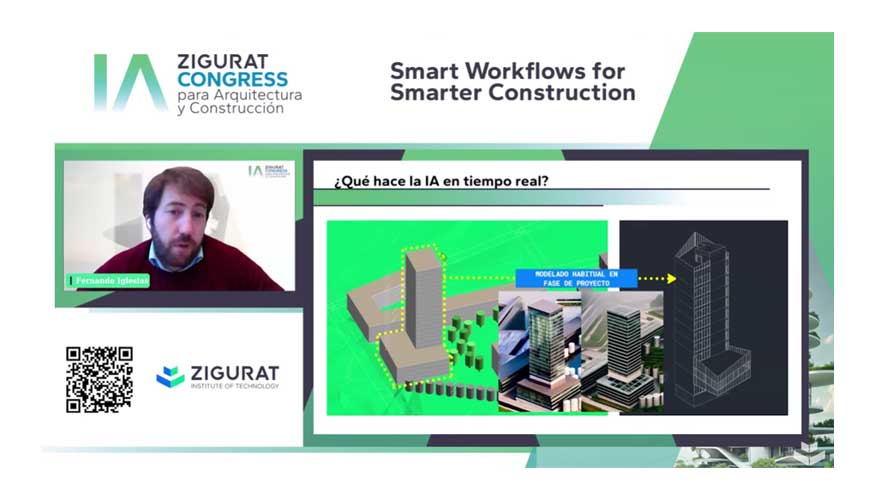 Fernando Iglesias, responsable de Innovaci�n en Kronos y director del M�ster en Inteligencia Artificial para Arquitectura y Construcci�n de Zigurat...