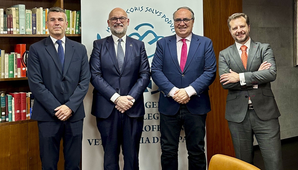 Reuni�n entre los representantes de Veterindustria y de la Organizaci�n Colegial Veterinaria Espa�ola (OCVE)