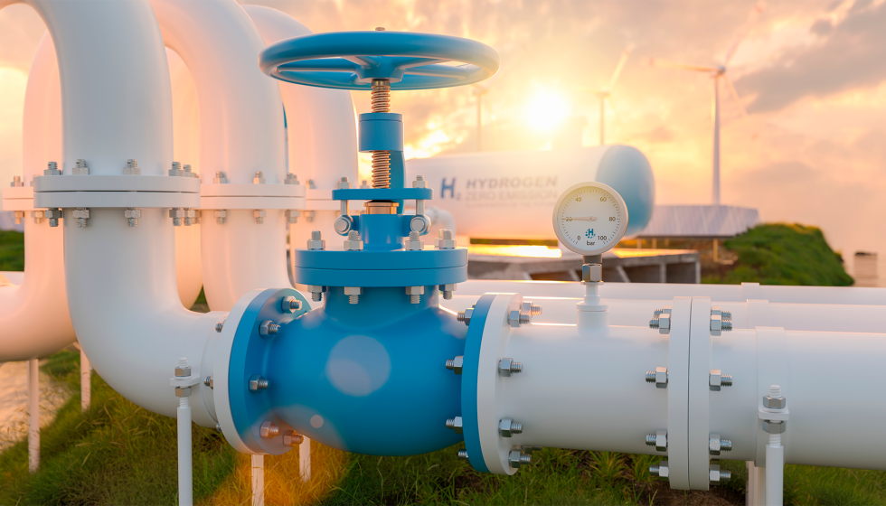 El proyecto de los primeros ejes de la red interior de hidr�geno de Espa�a consiste en el desarrollo de unos 2...