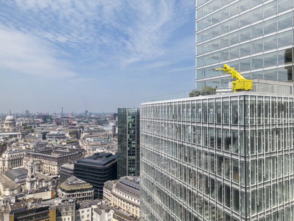 A AGC equipou as fachadas de vidro do edifcio 8 Bishopgate em Londres