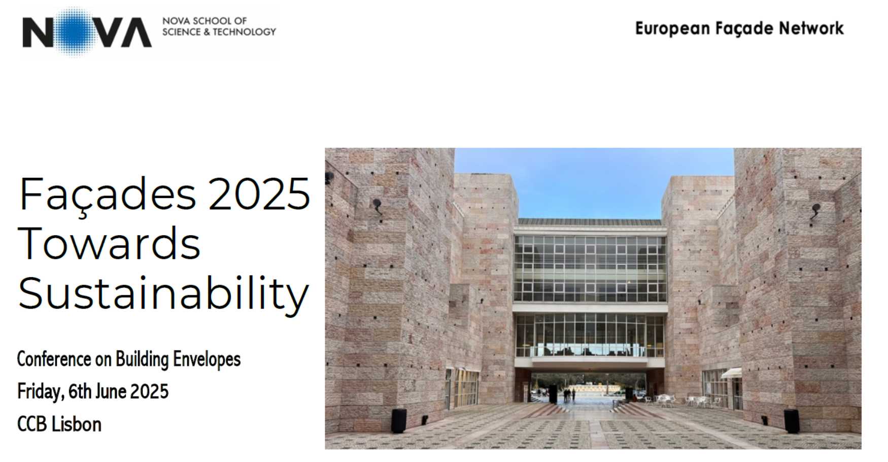Foto de ANFAJE apoiou a realizao da conferncia internacional da European Facade Network