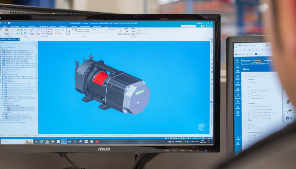 Cada motor de la gama Sila es fruto de un proceso de ingenier�a a medida...