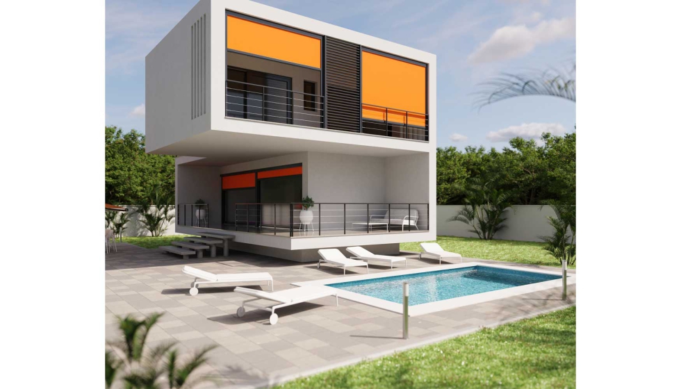 Elite-i Solar de Gaviota permite el accionamiento sostenible y econ�mico de los sistemas de protecci�n solar del hogar...