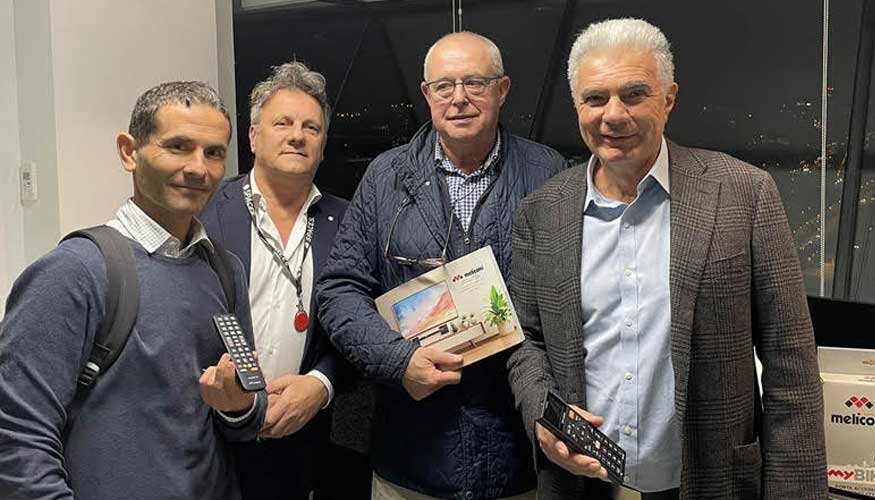 Equipo directivo de Meliconi en Espa�a