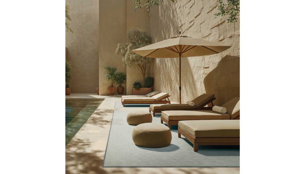 Las alfombras Bolon Outdoor son perfectas para el sector hospitality, proyectos comerciales y residenciales