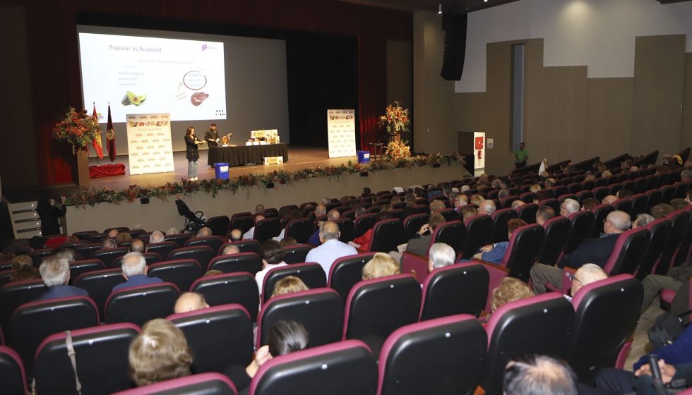 Una jornada de porcino celebrada en SEPOR durante la pasada edicin