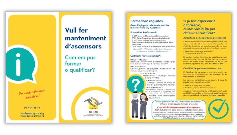 El compromiso de Gedac con la formacin abarca las distintas vas de acreditacin de competencias disponibles en la actualidad...
