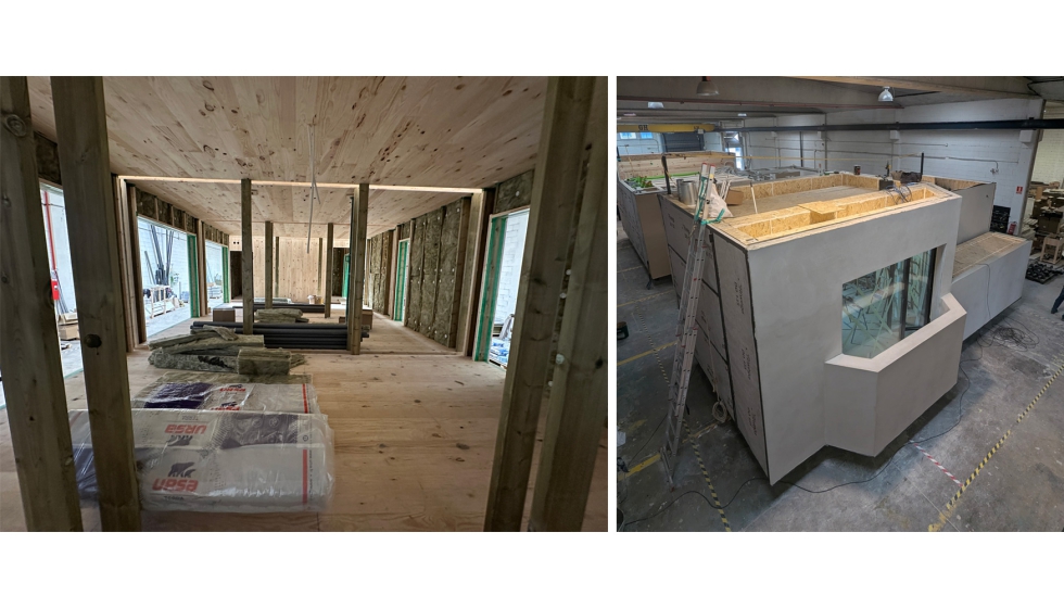 En Minimal se montan en f�brica desde las estructuras hasta los forjados...