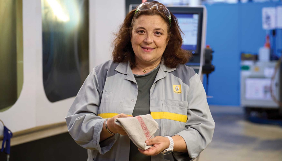 Isabel Cani�o est� convencida del sistema Mewa: �Fue un salto del cero al cinco. �Lo m�ximo!�. Foto: Mewa