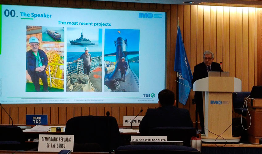 Intervenci�n de Publio Beltr�n, director general de TSI