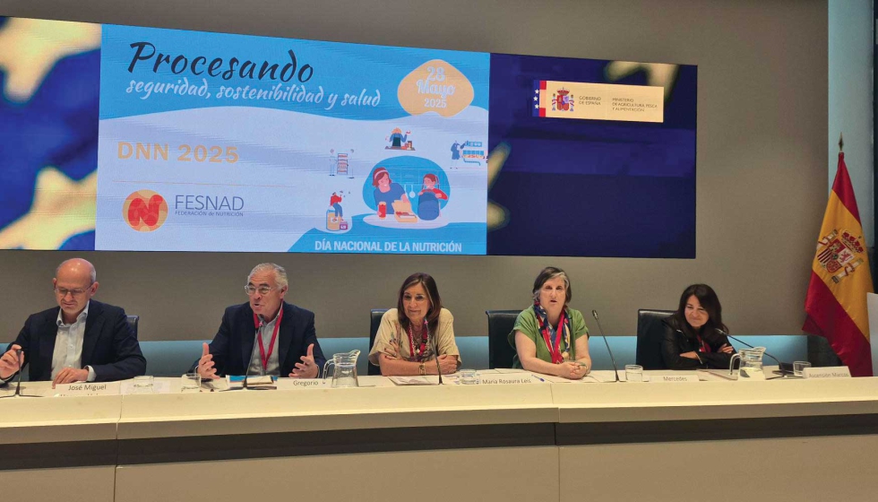 Un momento de la presentaci�n de la encuesta, que se celebr� el 28 de mayo, D�a Nacional de la Nutrici�n (DNN)